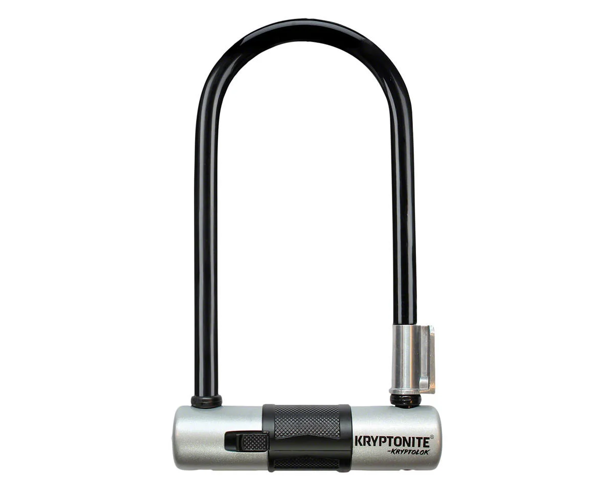 Kryptonite Kryptolok Combo U-Lock (Black/Grey) (4" x 9") (w/ Bracket) - view 2